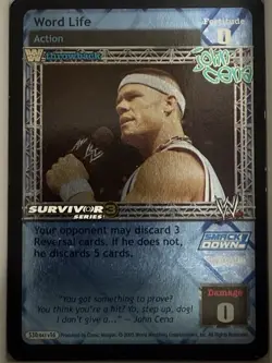 John Cena THE LAST TIME IS NOW 9 Card Lot WWF WWE Raw Deal CCG TCG Rare NM - Image 3