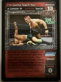 John Cena THE LAST TIME IS NOW 9 Card Lot WWF WWE Raw Deal CCG TCG Rare NM - Image 4