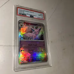 Pokemon Espeon TCG Prismatic Evolutions Pokeball Reverse Holo Card 33/131 - Image 4