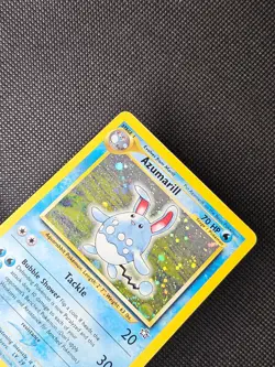 Pokemon TCG Azumarill 2/111 Neo Genesis Base Set Unlimited Holo Rare Card - Image 2