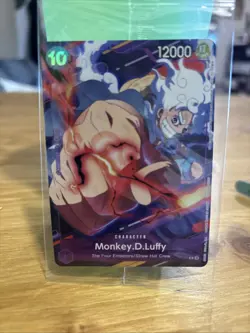 One Piece Gear 5 Luffy NYCC 2025 Promo Card MINT CONDITION - Image 1