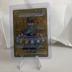 Pokemon Card TCG - Terapagos EX 173/142 Hyper Rare Stellar Crown Holo Near Mint - Image 1