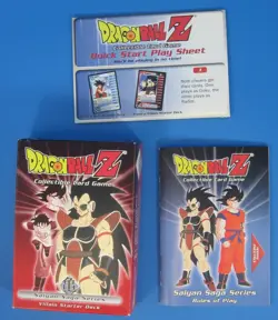 Dragonball Z Collectible Card Game Saiyan Saga Series Villain Starter Deck 2000 - Image 2