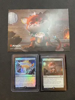 Eggnogger's 'Stache 2024 Seasonal Sequels 2023 + Rare Holiday Thank You Card MTG - Image 1