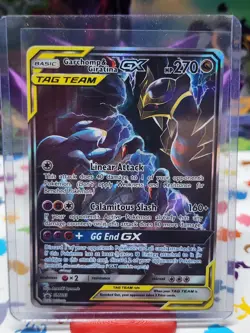 Pokemon Garchomp & Giratina GX SM193 Holo Promo Card Sun and Moon Tag Team NM - Image 2