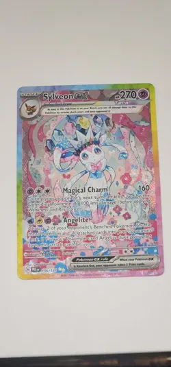 Pokemon TCG Sylveon EX Card Sir 156/131 Prismatic Evolutions English - Image 1