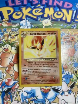 Pokemon TCG Light Flareon Card 46/105 Neo Destiny 2002 - Image 1