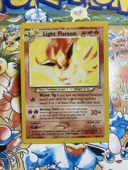 Pokemon TCG Light Flareon Card 46/105 Neo Destiny 2002 - Image 2