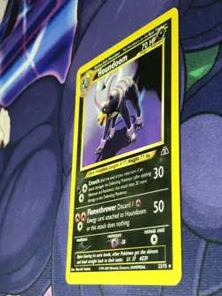 Houndoom 23/75 - Neo Discovery - Rare - Vintage 2001 Pokemon Card - NM NEAR MINT - Image 5