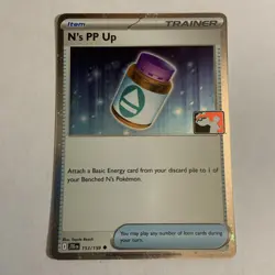 N's PP Up 153/159 Prize Pack Series Cards Holo NM - Image 1