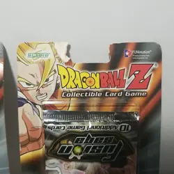 READ - 2 SEALED Blister Packs DBZ Dragon Ball Z FUSION SAGA Card Game CCG - Image 3