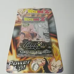 READ - 2 SEALED Blister Packs DBZ Dragon Ball Z FUSION SAGA Card Game CCG - Image 4