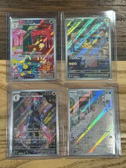 Lot Of 4 Cards - Sawsbuck 166 Pikachu 173 Slowpoke 204 Ceruledge 197 - Image 1