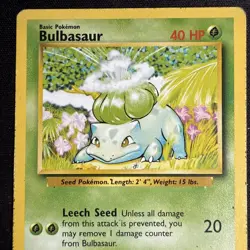 1x Bulbasaur - 44/102 - Base Set - Pokemon Card - LP - Image 2