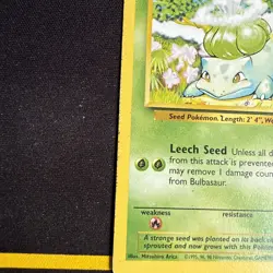 1x Bulbasaur - 44/102 - Base Set - Pokemon Card - LP - Image 5