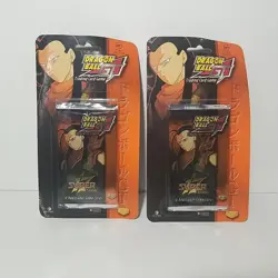 2 Blister Packs -- Dragon Ball GT TCG SUPER 17 SAGA 1st Edition 10 Cards Each - Image 1