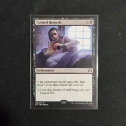MTG Tainted Remedy NM Near Mint | Rare Black Enchantment | Magic Origins - Image 1