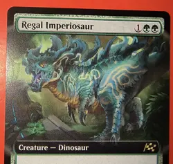 MTG, AETHERDRIFT: REGAL IMPERIOSAUR, RARE, 0389, EXTENDED ART, REGULAR, NM - Image 2