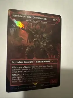 Archaeon the Everchosen - Najeela, the Blade-Blossom Borderless Secret Lair Foil - Image 2