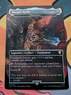 Morgul-Knife - Shadowspear - MTG Lord of the Rings LotR 353 Near Mint Foil - Image 1