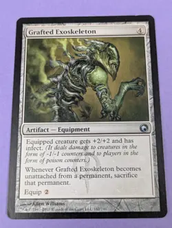 MTG Magic: Grafted Exoskeleton #162/249 Uncommon - NM - Image 1