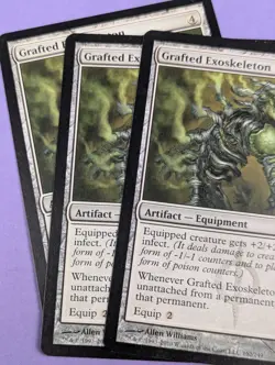 MTG Magic: Grafted Exoskeleton #162/249 Uncommon - NM - Image 3