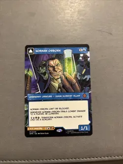 Norman Osborn - Green Goblin MTG Spider-Man Borderless M0220 NONFOIL Mythic - Image 1