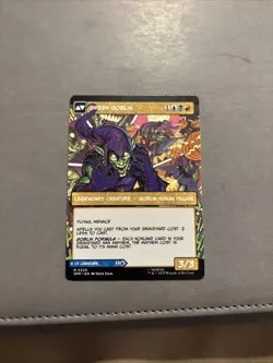 Norman Osborn - Green Goblin MTG Spider-Man Borderless M0220 NONFOIL Mythic - Image 2