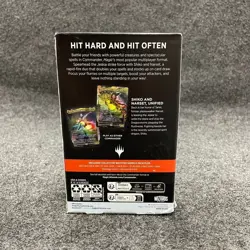 MTG: Jeskai Striker Tarkir Dragonstorm Commander Deck, Sealed Box is Worn - Image 5