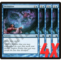 MTG Divination (Born of the Gods) 36/165 (NEAR MINT) (4X) - Image 1