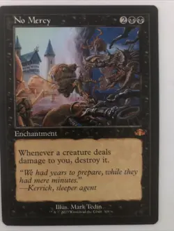 No Mercy MTG Dominaria Remastered NM #308 Retro Frame - Image 1
