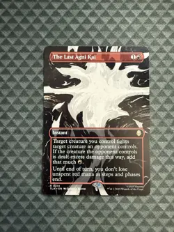 MTG The Last Agni Kai #0314 Borderless Rare Avatar: The Last Airbender (TLA) - Image 1