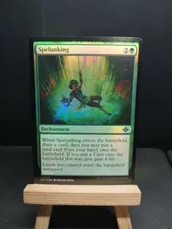 Spelunking - Foil Near Mint, English The Lost Caverns of Ixalan MTG Magic tcg - Image 1
