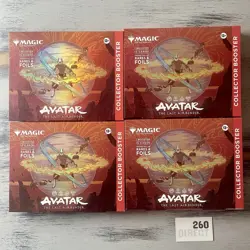 ?SHIPS TODAY? Magic The Gathering Avatar Collector Booster Box LOT OF 4 - NEW - Image 1