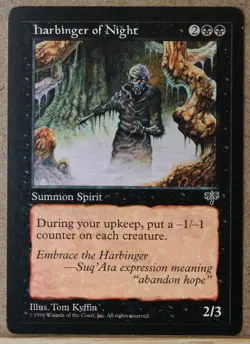 Harbinger of Night x1 Mirage Magic the Gathering MTG - Image 1