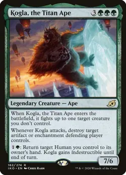 MTG: Kogla, the Titan Ape (Ikoria: Lair of the Behemoths)(Rare) NM Near Mint - Image 1