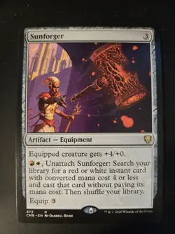 Sunforger NM Commander Legends MTG FREE SHIPPING - Image 1