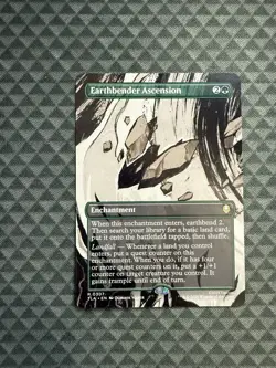 MTG Earthbender Ascension #0307 Borderless R Avatar: The Last Airbender (TLA) - Image 1