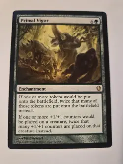 Magic The Gathering Primal Vigor Commander 2013 Regular Rare MTG - Image 1
