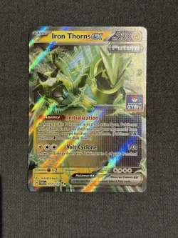 Pokemon Asia Exclusive Gym Promo Iron Thorns ex 077/167 Twilight Masquerade - Image 1
