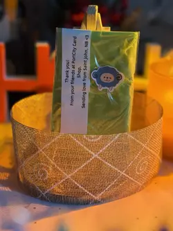 POKEMON TCG MYSTERY STICKER BLIND AUCTION: LOT # 44 - Green With Blue Sheep - Image 3