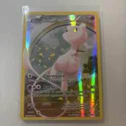 Pokemon Mew TCG XY110 Holo Black Star Promo Full Art 2016 NM - Image 1