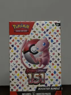 Pokemon Scarlet Violet 151 Booster Bundle 6-Pack, Factory-Sealed - Image 2