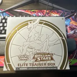 Pokemon TCG Sword & Shield Brilliant Stars Elite Trainer Box ETB Factory Sealed - Image 1