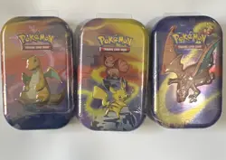 Pokemon TCG Kanto Power Mini Tins [ 3 TINS ] NEW - Image 1