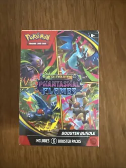 Pokemon Phantasmal Flames Mega Evolution Booster Bundle - NEW - Image 1