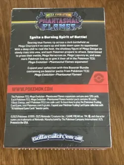 Pokemon Phantasmal Flames Mega Evolution Booster Bundle - NEW - Image 5