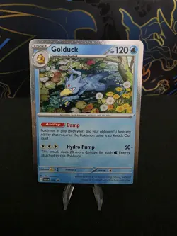 Pokemon TCG Golduck Mega Evolution Black Star Promo Mep008 Mint - Image 2