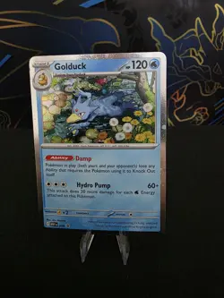 Pokemon TCG Golduck Mega Evolution Black Star Promo Mep008 Mint - Image 5