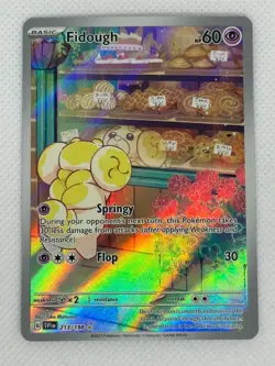Pokemon Fidough - 213/198 Illustration Rare SV01: Scarlet & Violet Base Set NM - Image 1